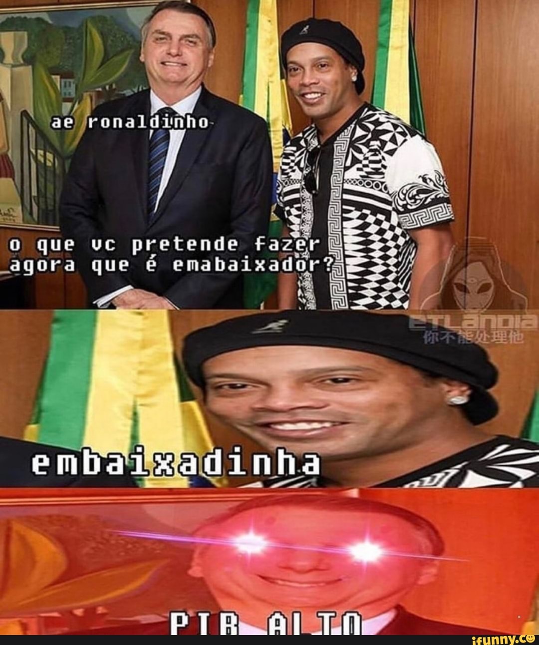 E
é emabaixador
É
o que vc pretende E PA
"agora que