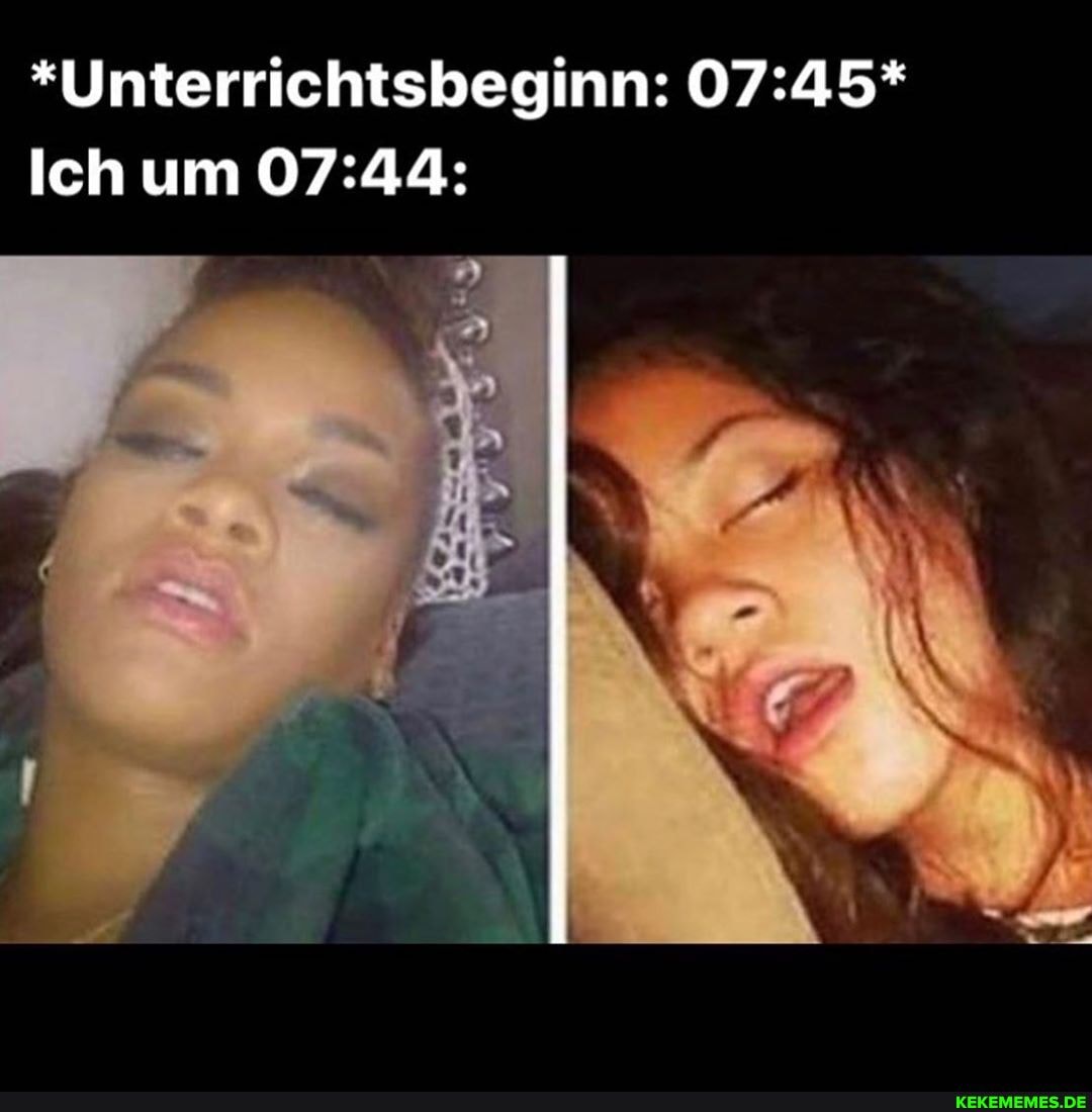 *Unterrichtsbeginn:
Ich um