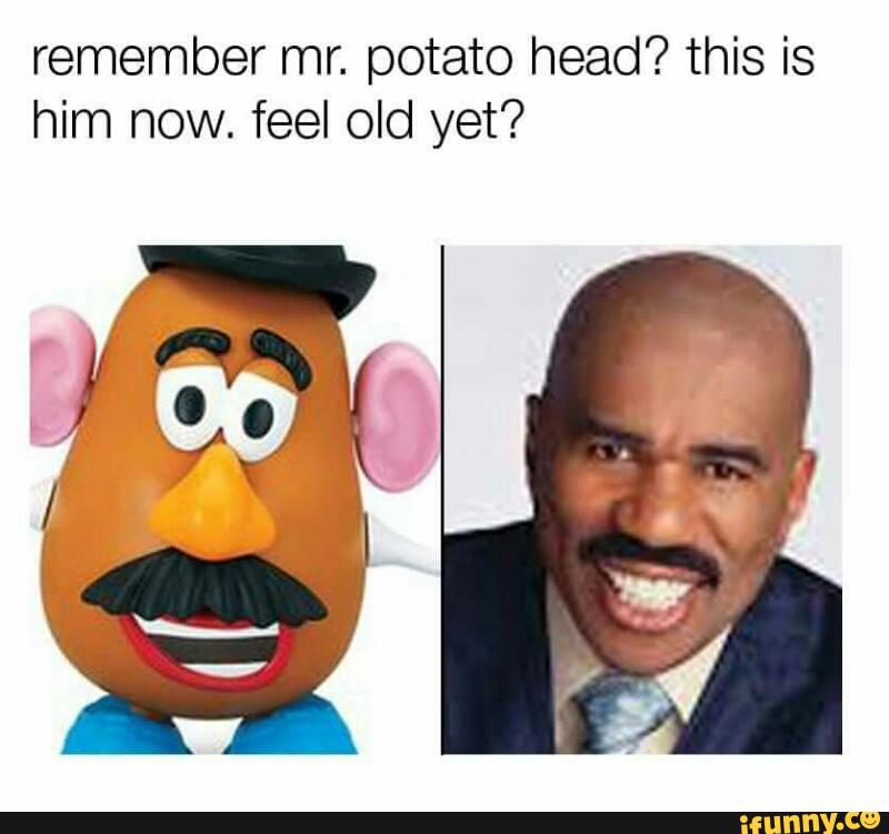 Remember Mr Potato Head This Is Him Now Feel Old Yet 