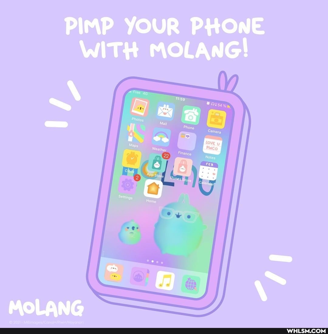 PIMP YOUR PHONE WITH MOLANG!
MOLANG