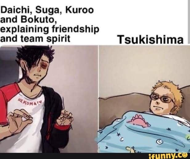 Tsukishima memes. Best Collection of funny Tsukishima pictures on iFunny