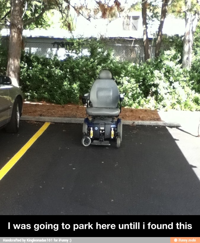 I was going to park here untill i found this - I was going to park here untill i found this