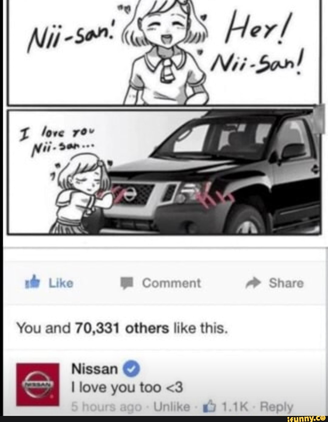 You and 70,331 others like this.