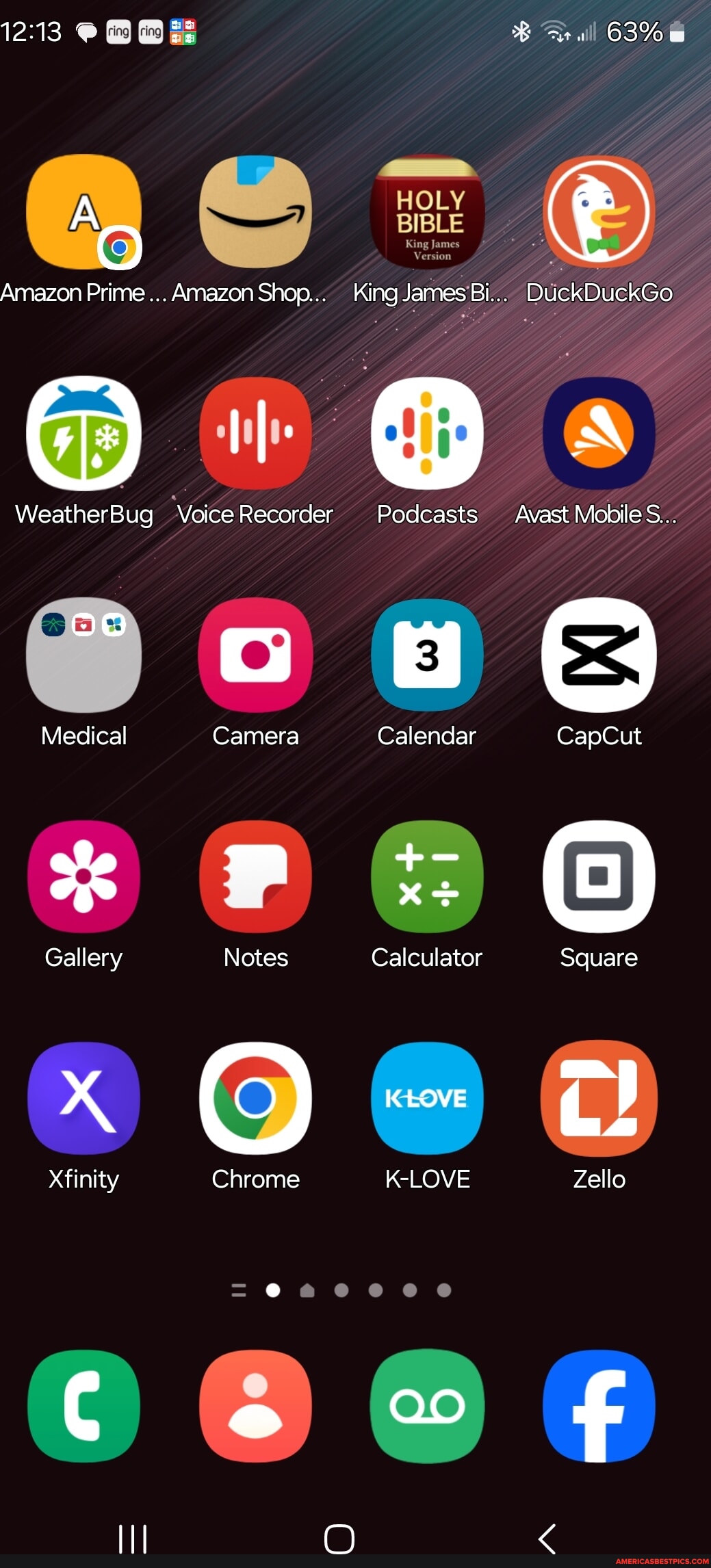 BIBLE Amazon Prime... Amazon Shop... King James Bi... DuckDuckGo