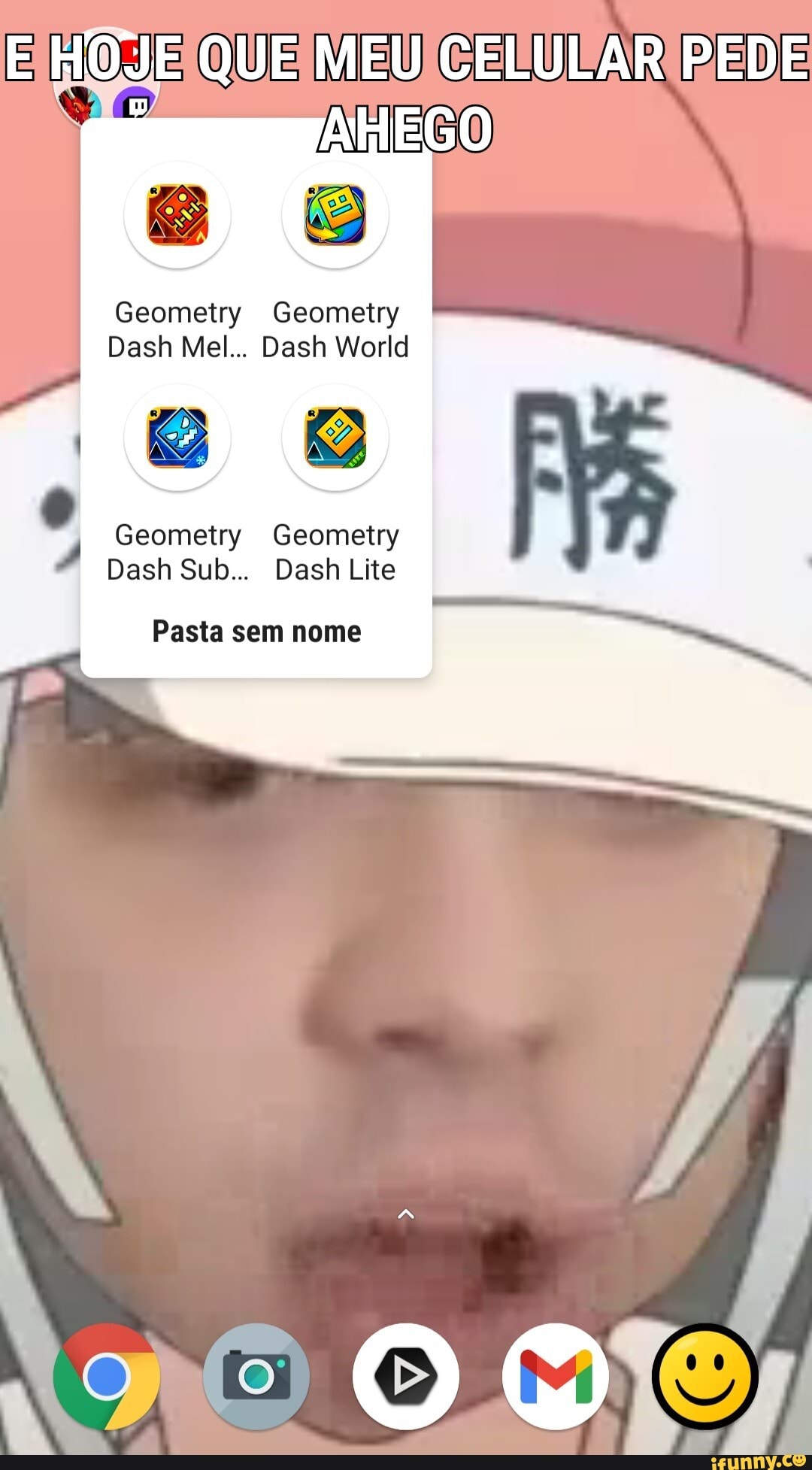 E HOJE QUE MEU CELULAR PEDE
Geometry Geometry
Dash Mel.. Dash World
Geometry Geometry
Dash Sub... Dash Lite
Pasta sem nome