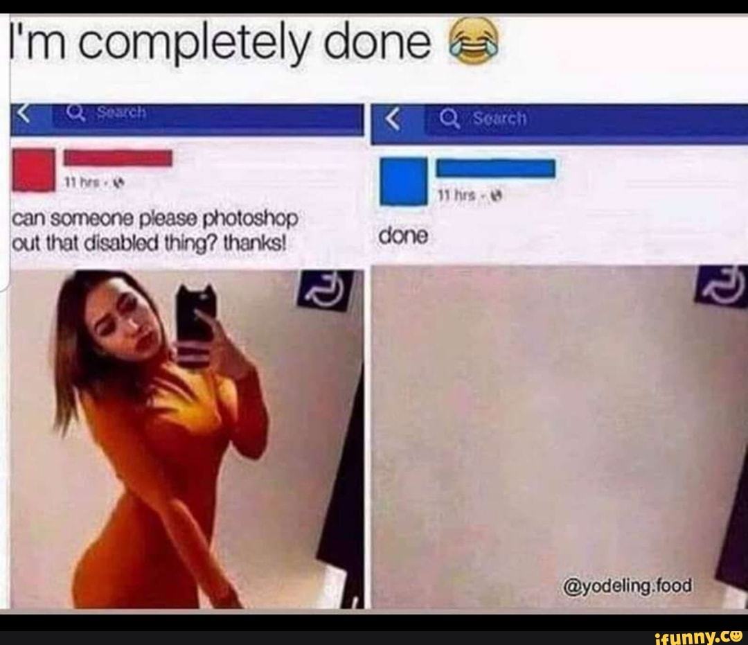 I'm completely done €&