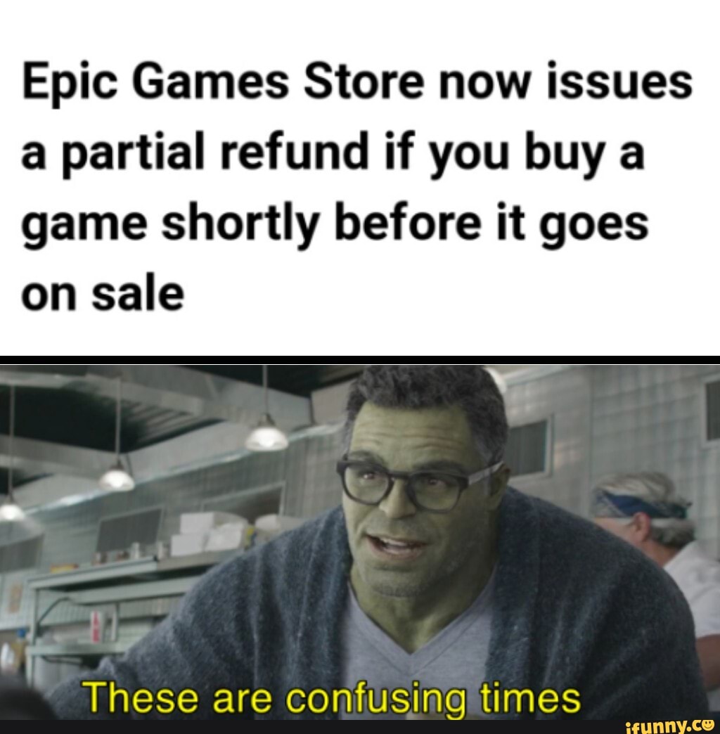 epic game store refund