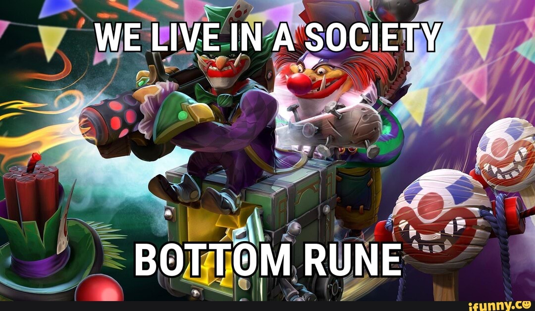 WE LIVE IN A SOCIETY
BOTTOM RUNE