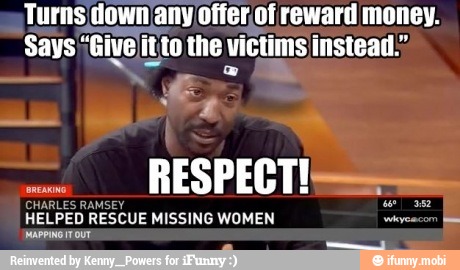 Turns¡down any ofter of reward money.
Says ¡Give itto the victims instead."
a
PS
HELPED RESCUE
MISSING WOMEN wkycecom film
MAPPING I OUT
o
E