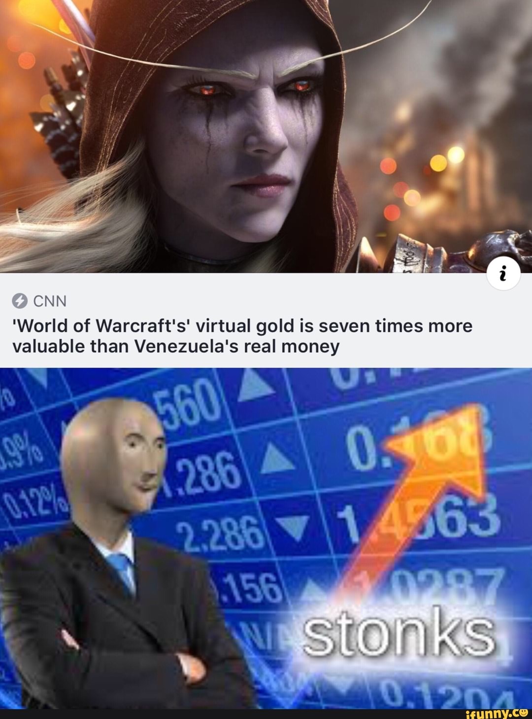 CNN
'World of Warcraft's' virtual gold is seven times more
valuable than Venezuela's real money