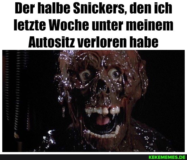 letzte Woche unter meinem
Autositz verloren habe
