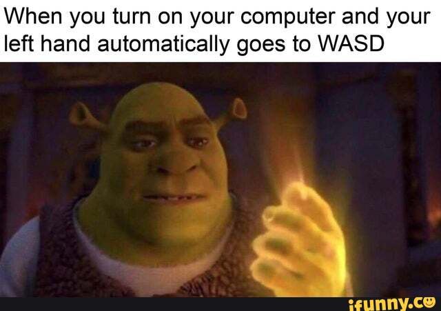 Wasd memes. Best Collection of funny Wasd pictures on iFunny