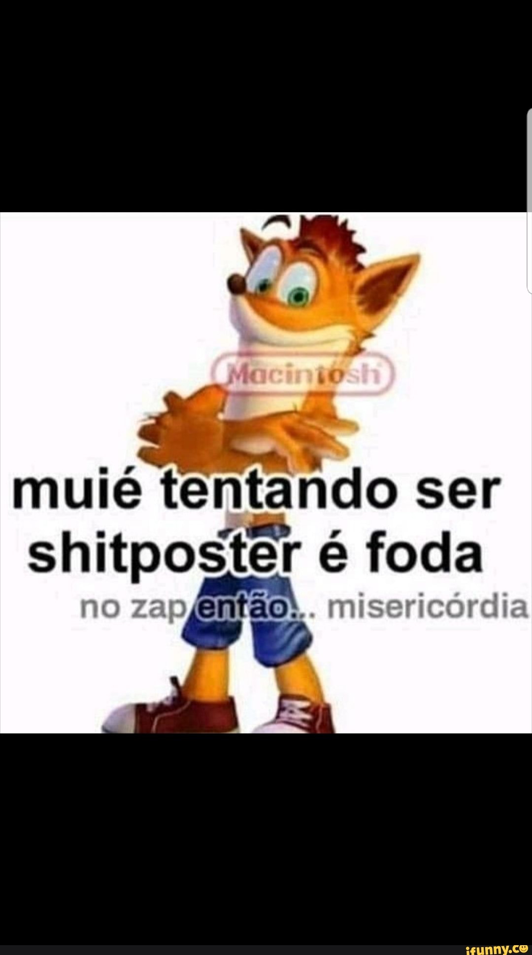 muié tentando ser
hi ter é fod shitposter e foda