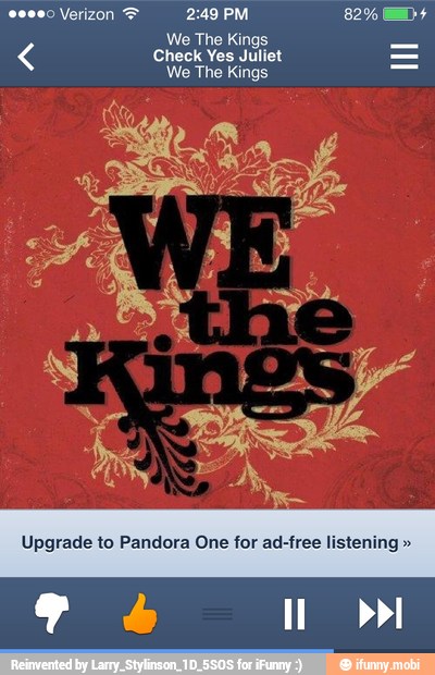 We The Kings
Check Yes Juliet