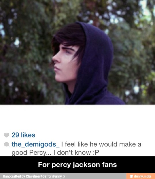 29 likes
the demigods I feel like he would make a
For percy jackson fans - For percy jackson fans