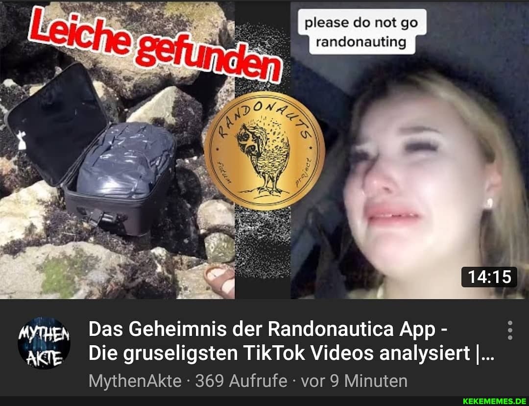 MYTHEN Das Geheimnis der Randonautica App -
Ace Die gruseligsten TikTok Videos analysiert I...
MythenAkte 369 Aufrufe vor 9 Minuten