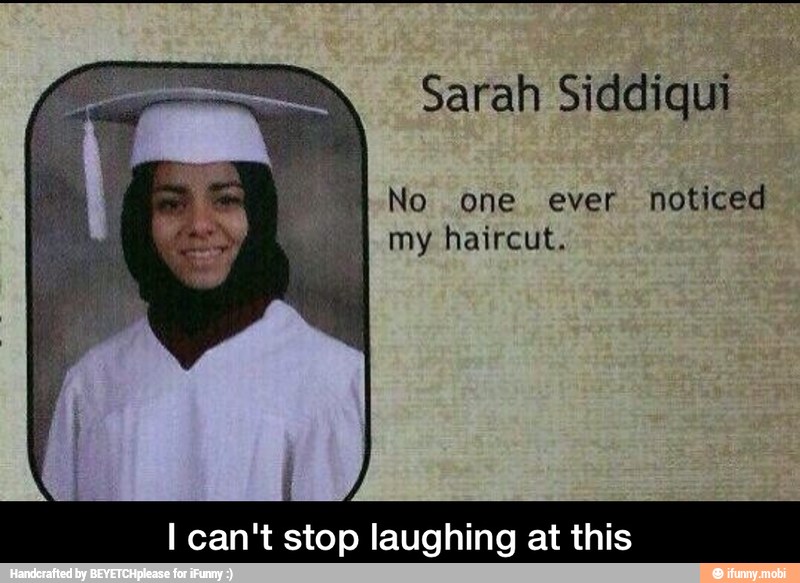 Sarah Siddiqui
No one. ever noticed
9} my haircut,
I can't stop laughing at this - I can't stop laughing at this