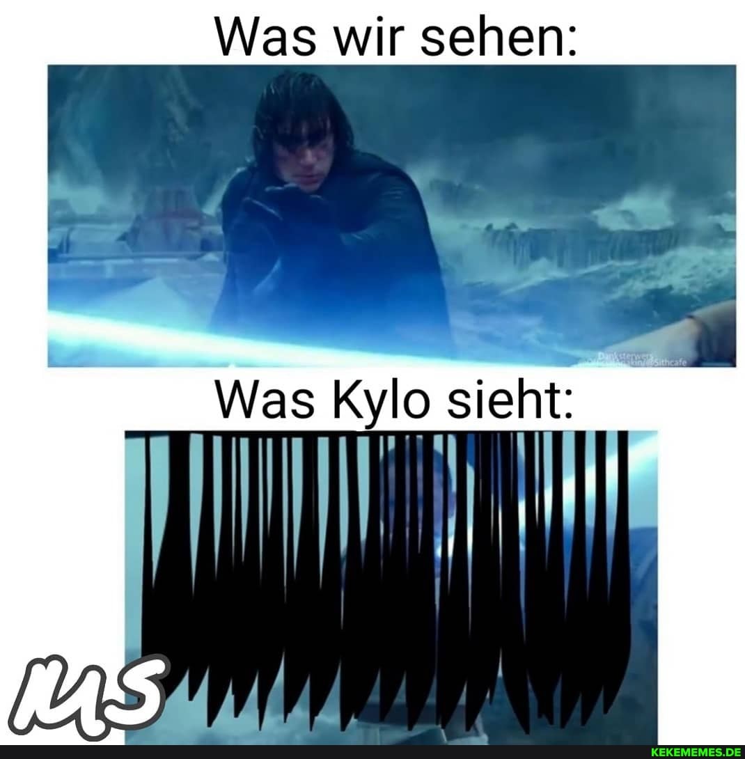 Was wir sehen:
Was Kylo sieht:
WEB
IM II I
BAA,