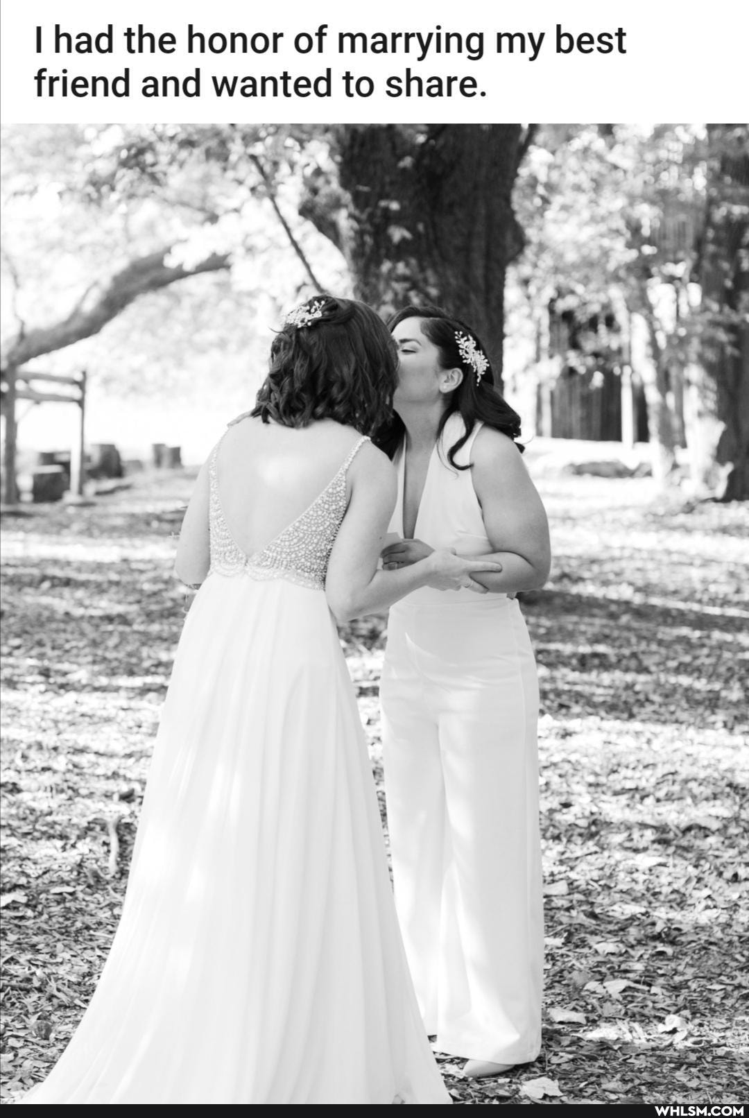 had the honor of marrying my best friend and wanted to share.