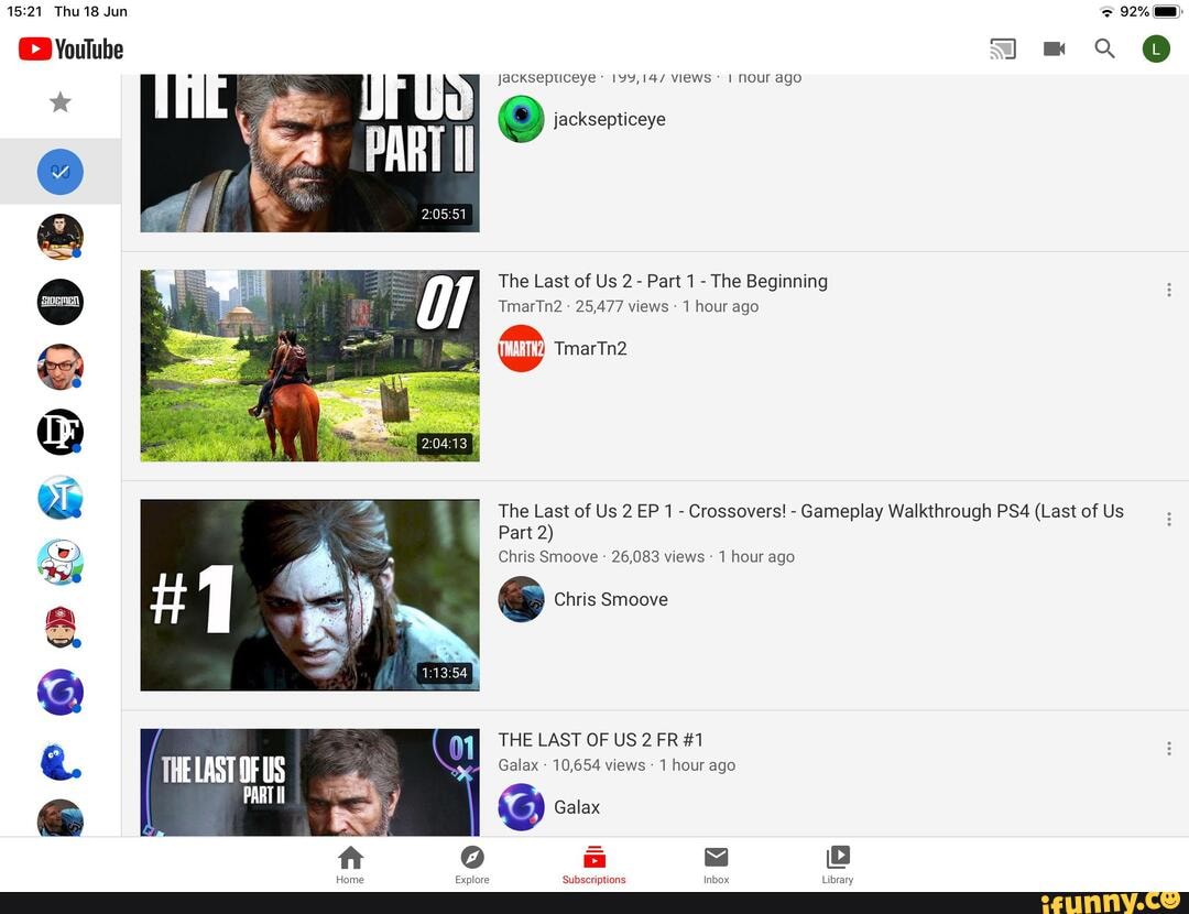 92 VouTube Jacksepuceye views* nour ago PART jacksepticeye The Last