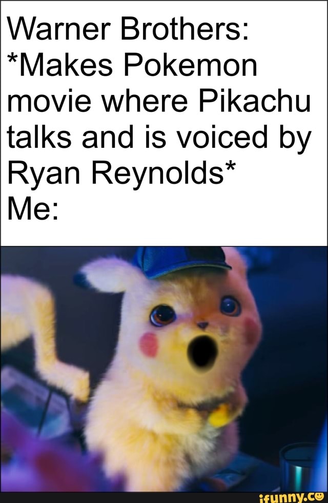 Warner Brothers Makes Pokemon Movie Where Pikachu Talks