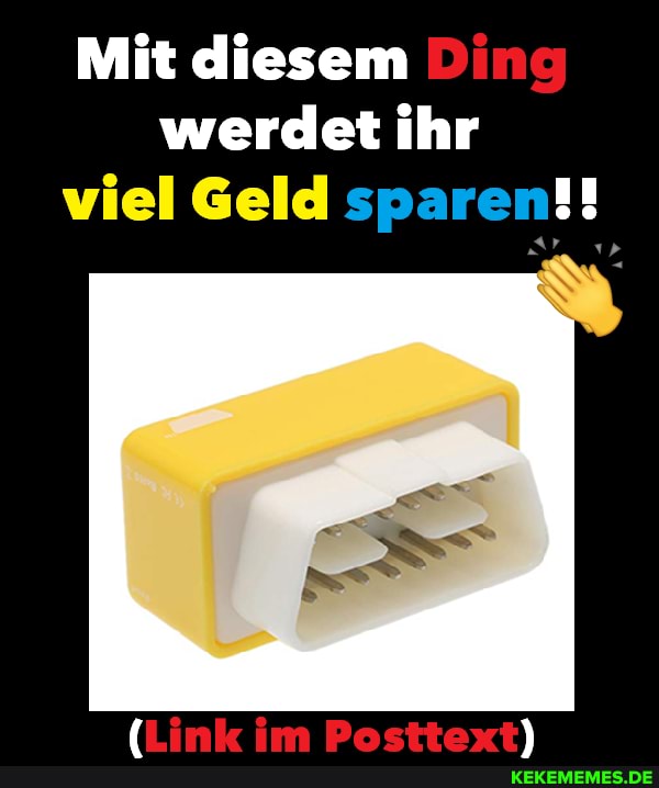 Mit diesem werdet ihr viel Geld sparen!!