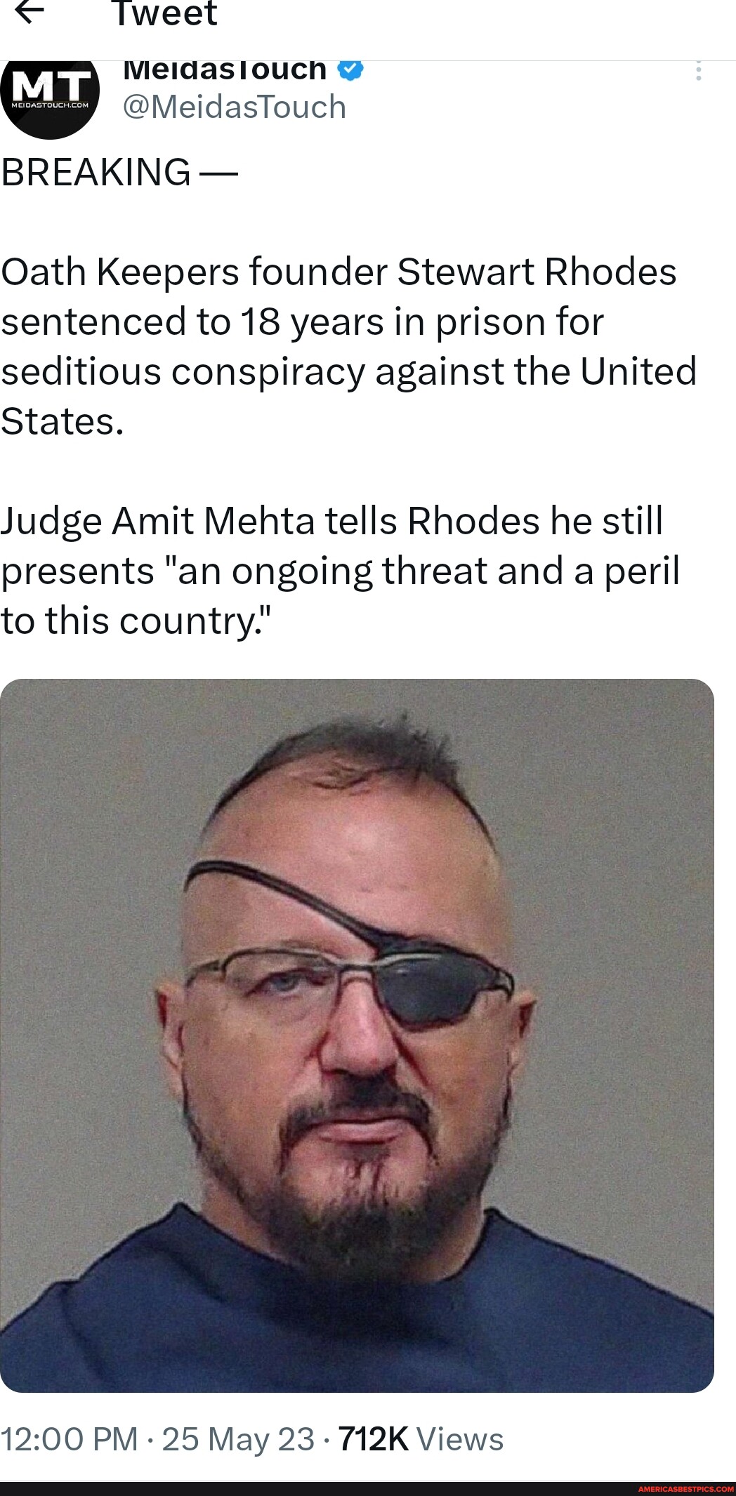 Weer @MeidasTouch BREAKING Oath Keepers Founder Stewart Rhodes ...