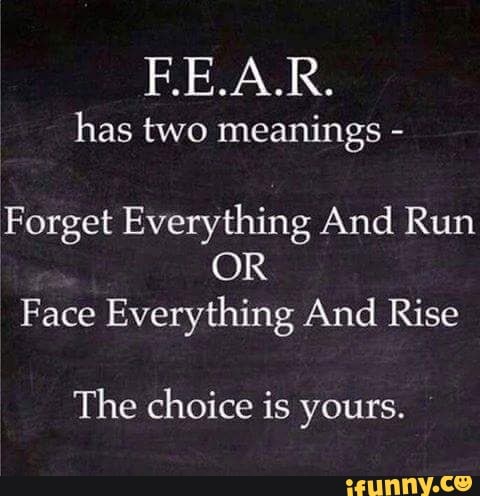 Lee
has two meanings Forget Everything And Run
OR
Face Everything And Rise
The choice is yours.