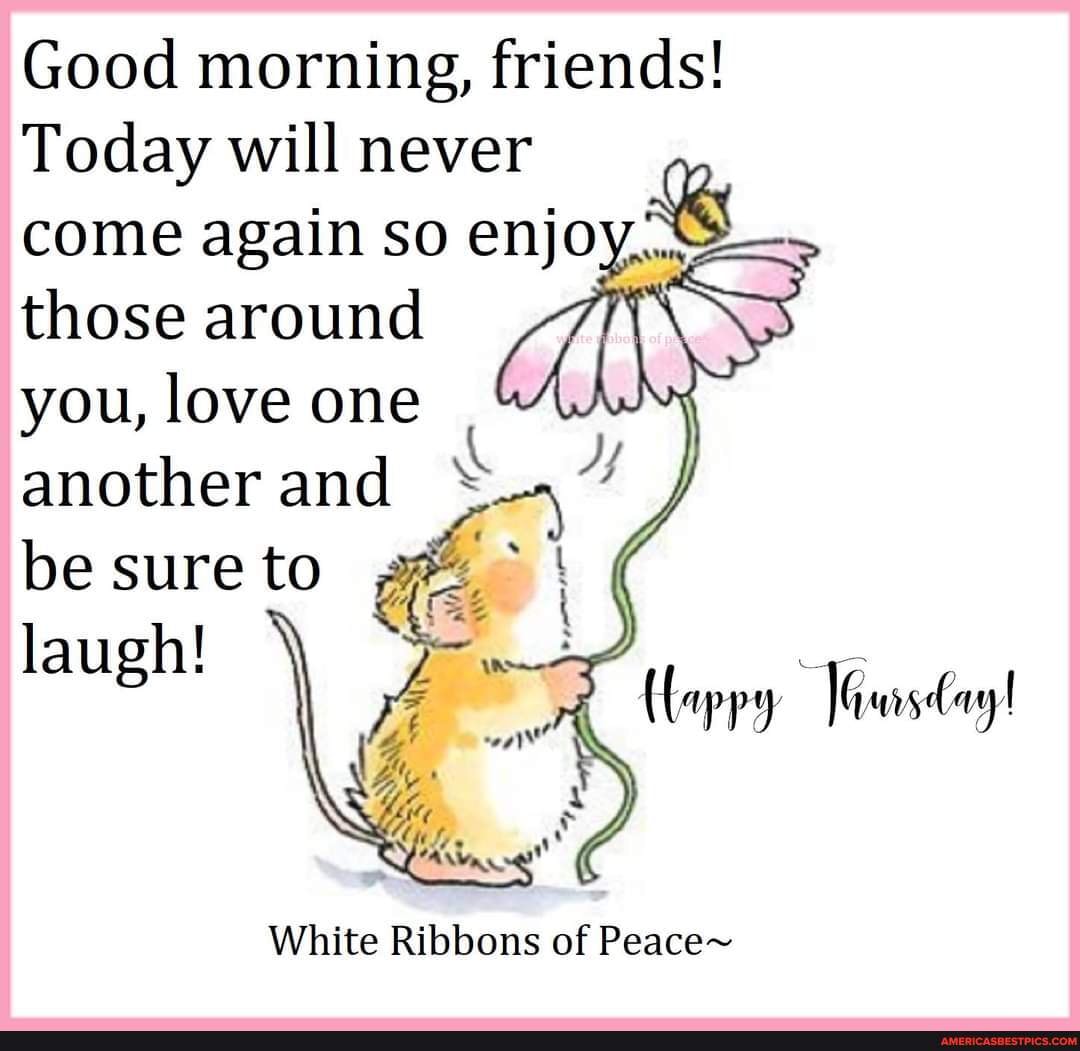 Good morning, Tuesday! Keep a - White Ribbons of Peace