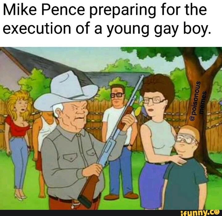 mike pence gay meme