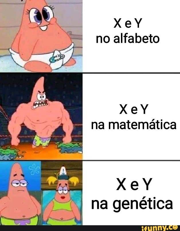 no alfabeto
na matemática
na genética