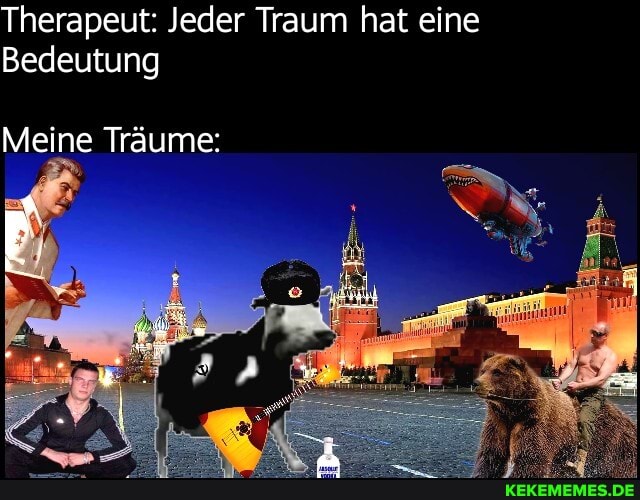 Therapeut: Jeder Traum hat eine
Bedeutung
Meine Träume:
