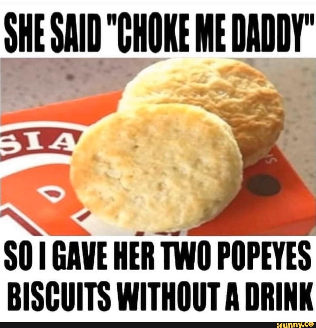 Popeyes biscuit challenge