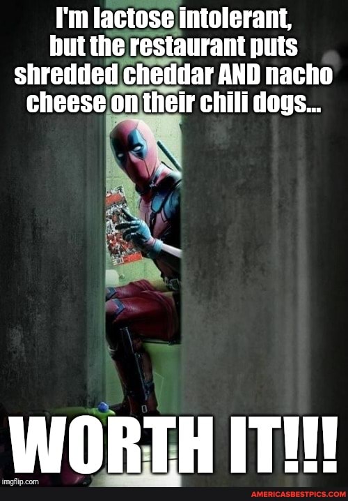 I'm lactose intolerant, but the restaurant puts shredded cheddar AND