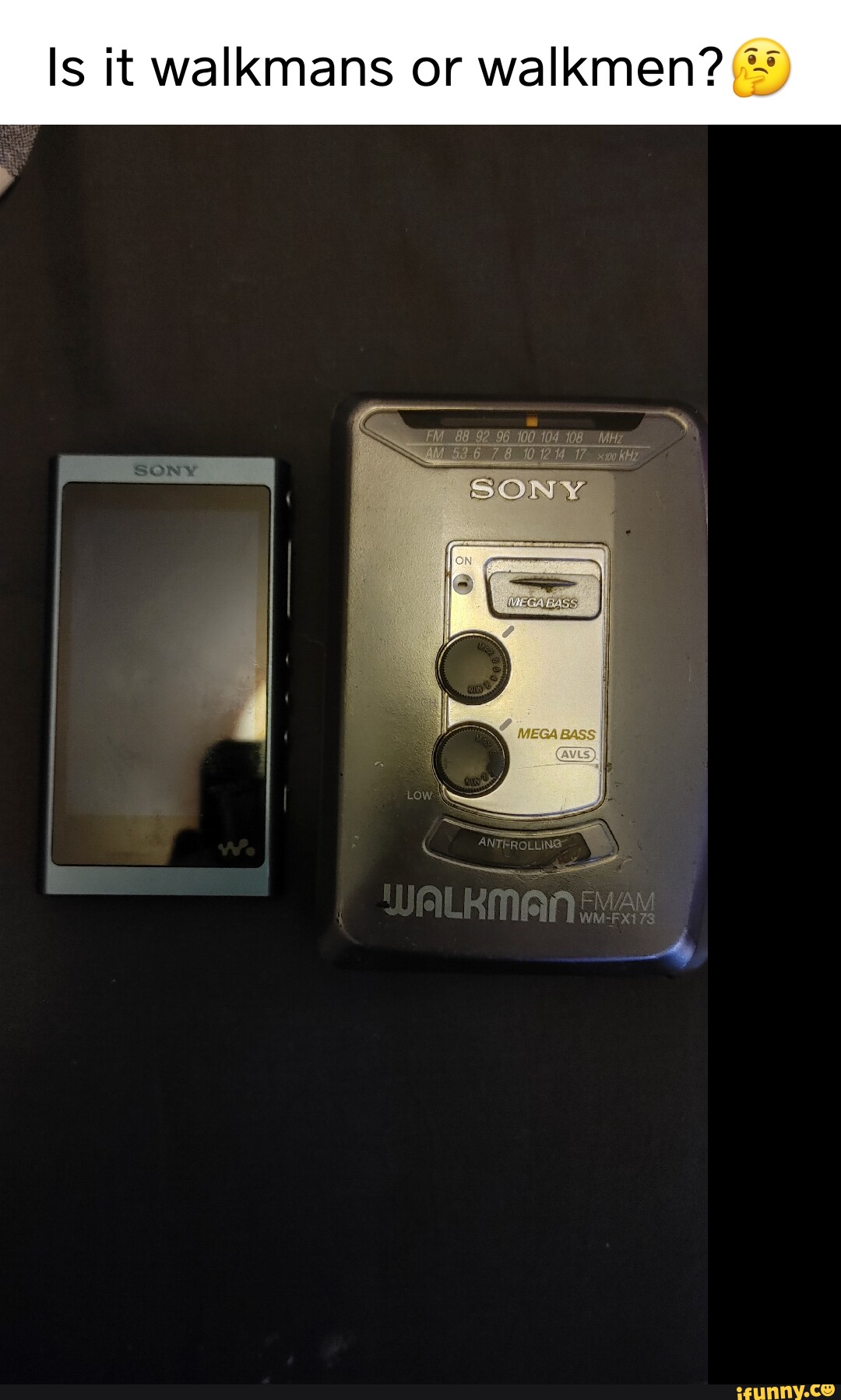 Walkmans memes. Best Collection of funny Walkmans pictures on iFunny