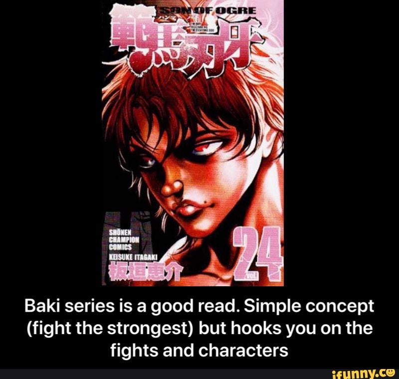 Baki series is a good read. Simple concept (fight the strongest) but ...