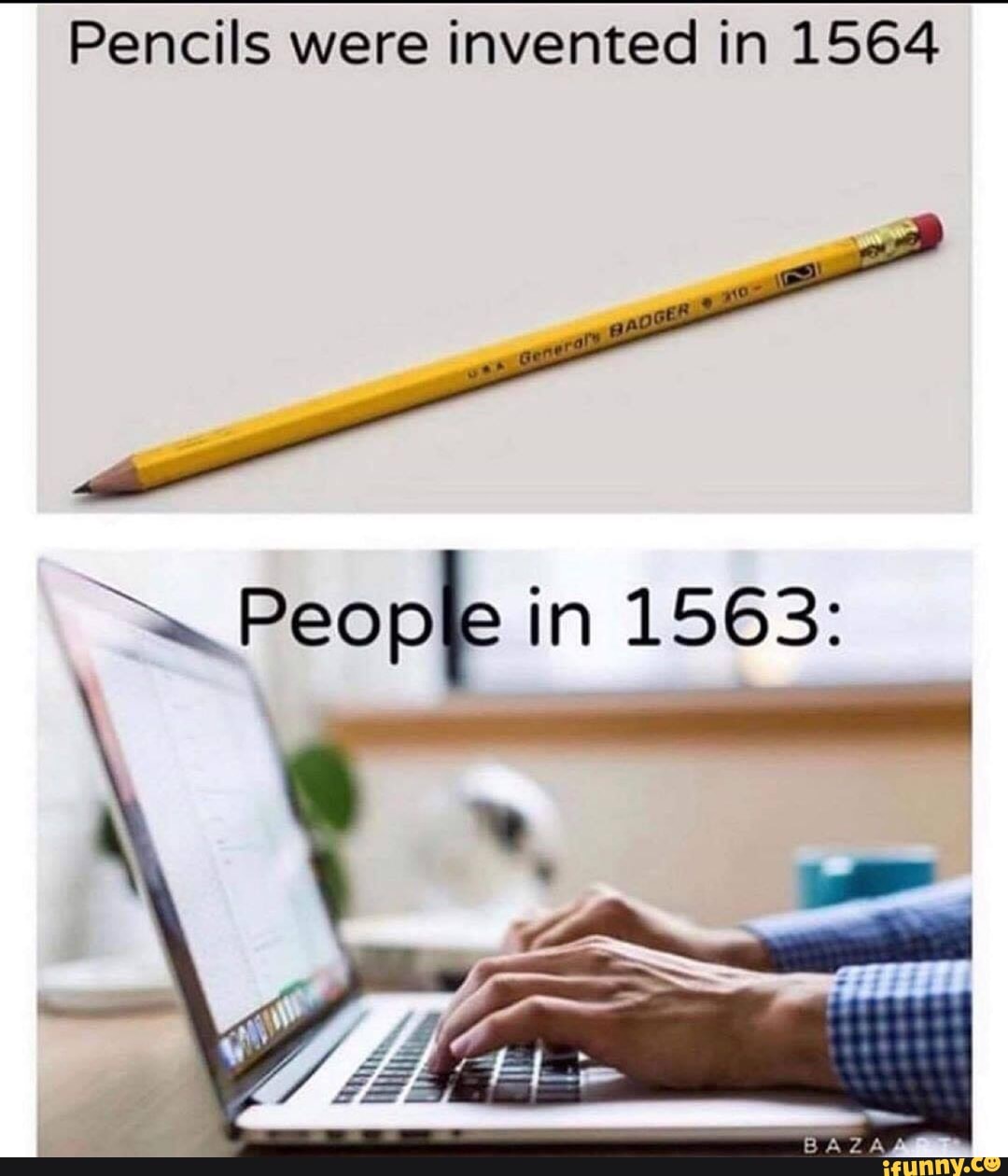how were pencils invented