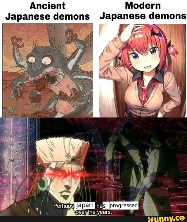 Ancient
bi ba demons Japanese demons