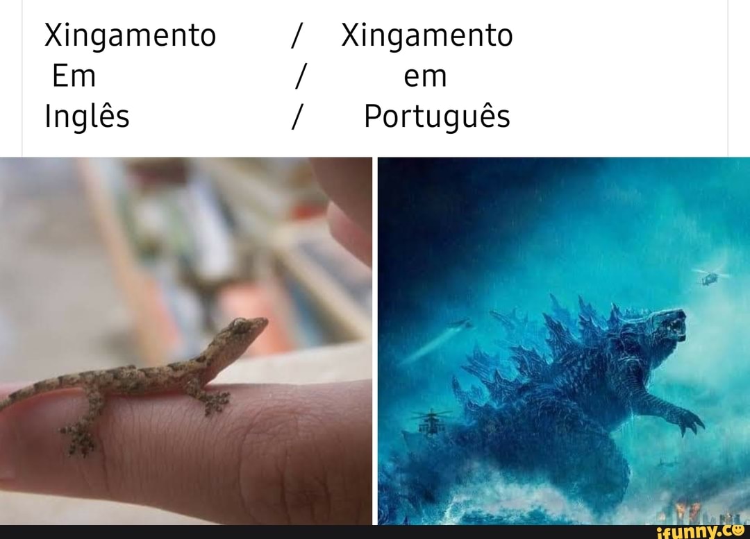 Xingamento / Xingamento
Em / em
Inglês Português