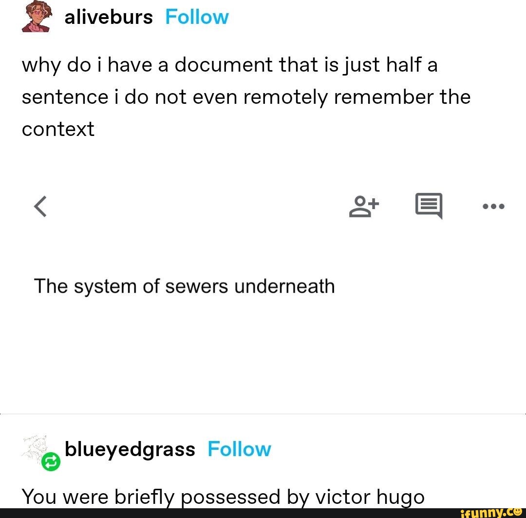 Aliveburs Follow why do i have a document that is just half a sentence