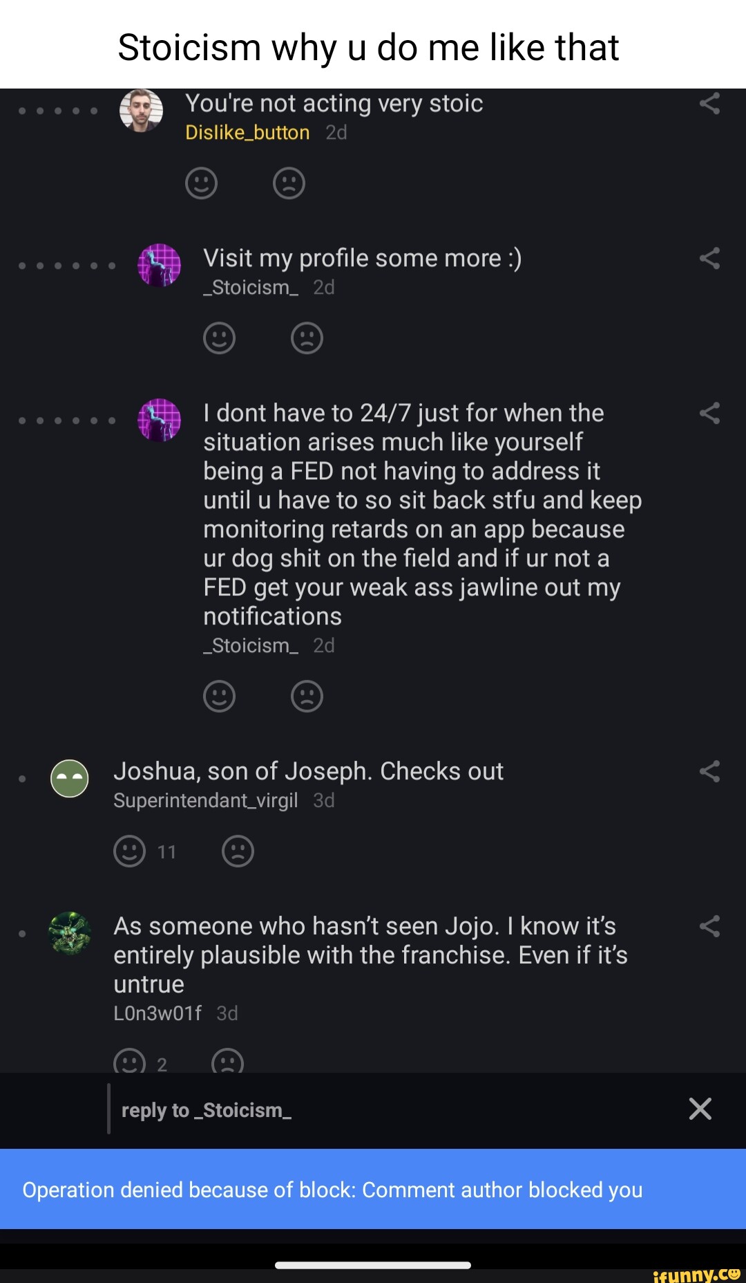 Stoicism Why U Do Me Like That You Re Not Acting Very Stoic Dislike Stoicism Why U Do Me Like That You Re Not Acting Very Stoic Dislike