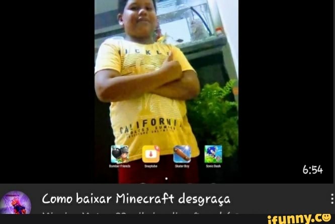 Como baixar Minecraft desgraça