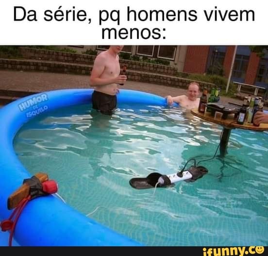 Da série, pq homens vivem menos: