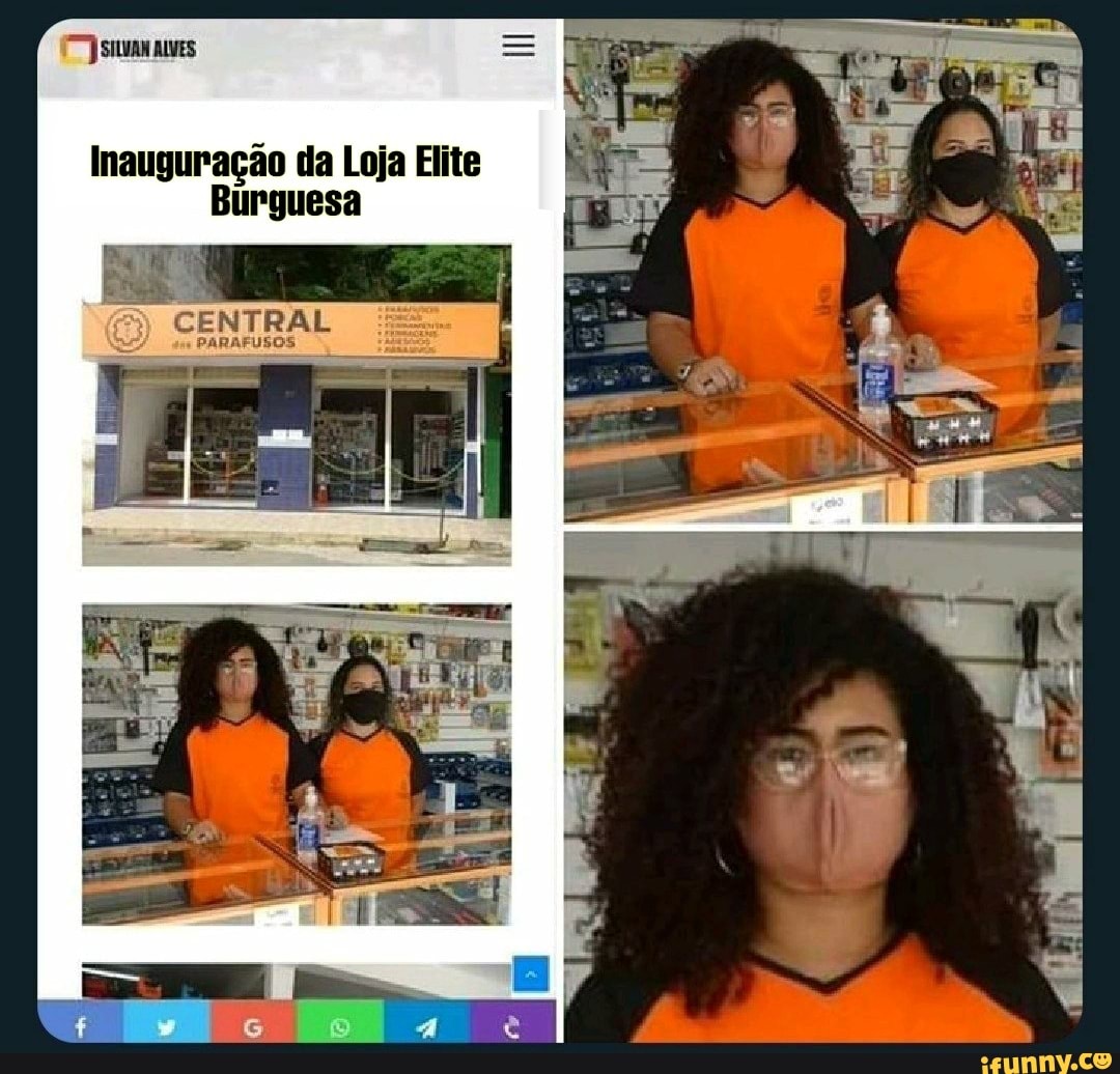 Inauguração da Loja Elite
Burguesa
CENTRAL
PARAFUSOS