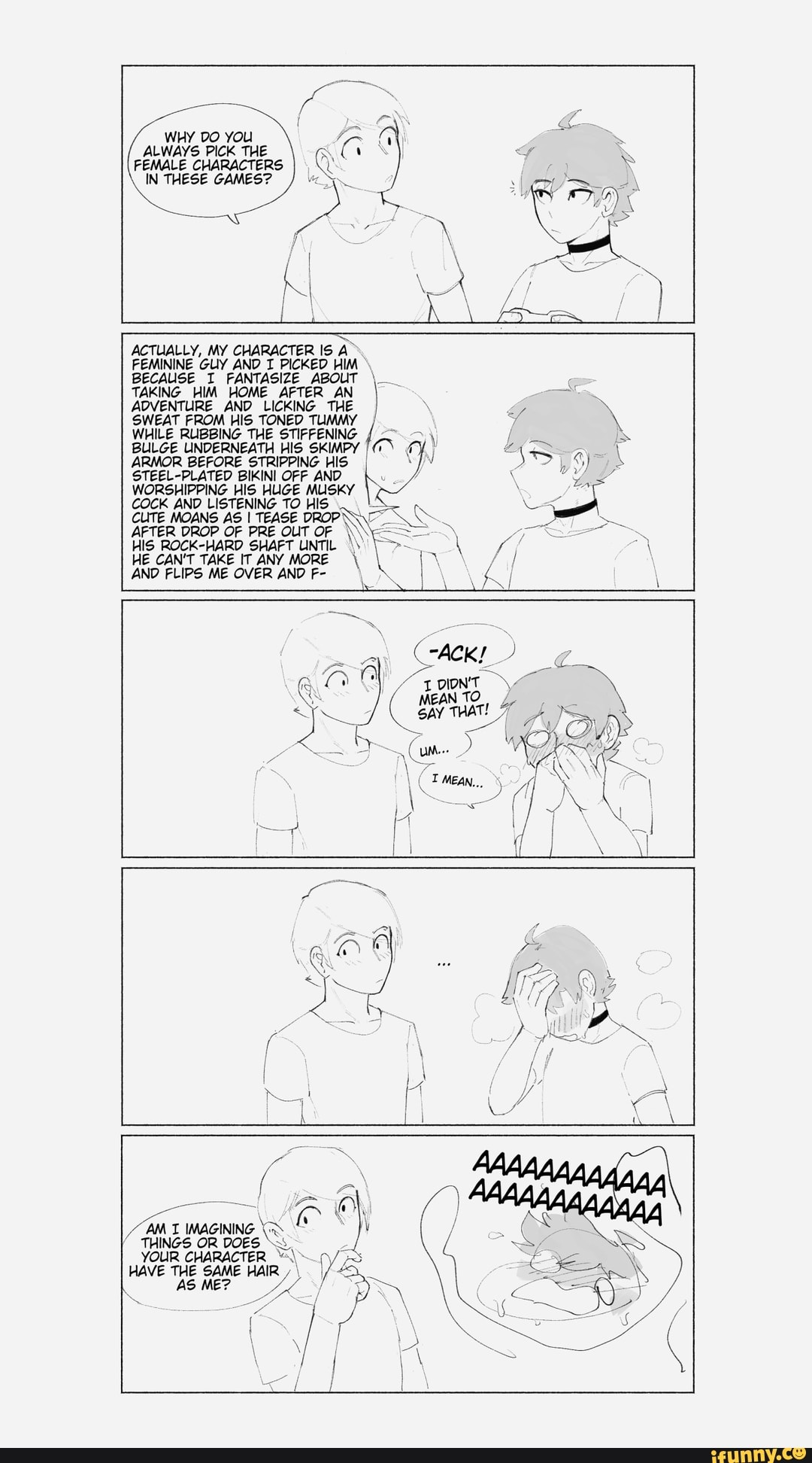 WHy DO You ALWAYS PICK THE FEMALE CHARACTERS IN THESE GAMES? ACTUALLY, MY  CHARACTER IS A FEMININE GUY AND PICKED HIM BECAUSE I FANTASIZE ABOLIT \  TAKING HIM HOME AFTER AN ADVENTURE