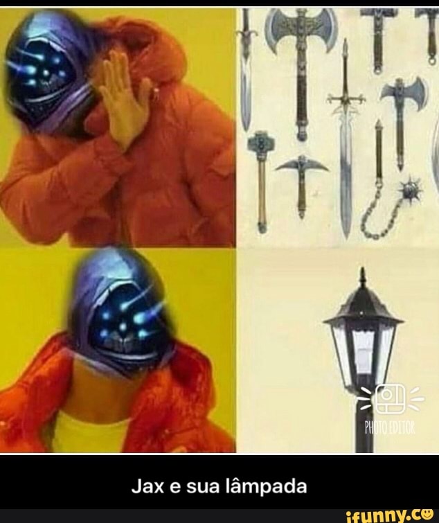 Jax e sua lâmpada