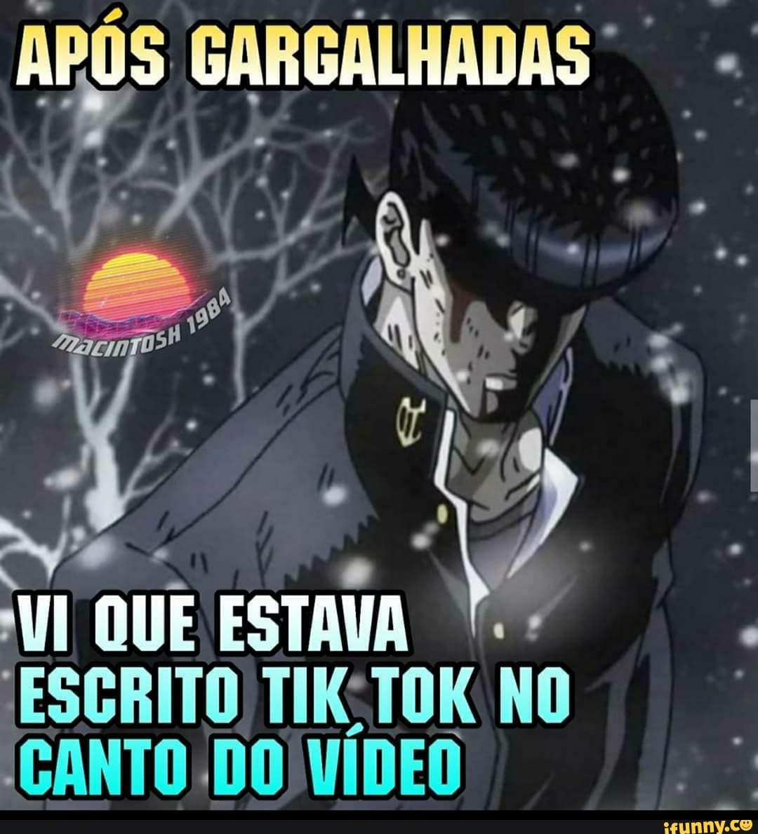 APÓS GARGALHADAS"