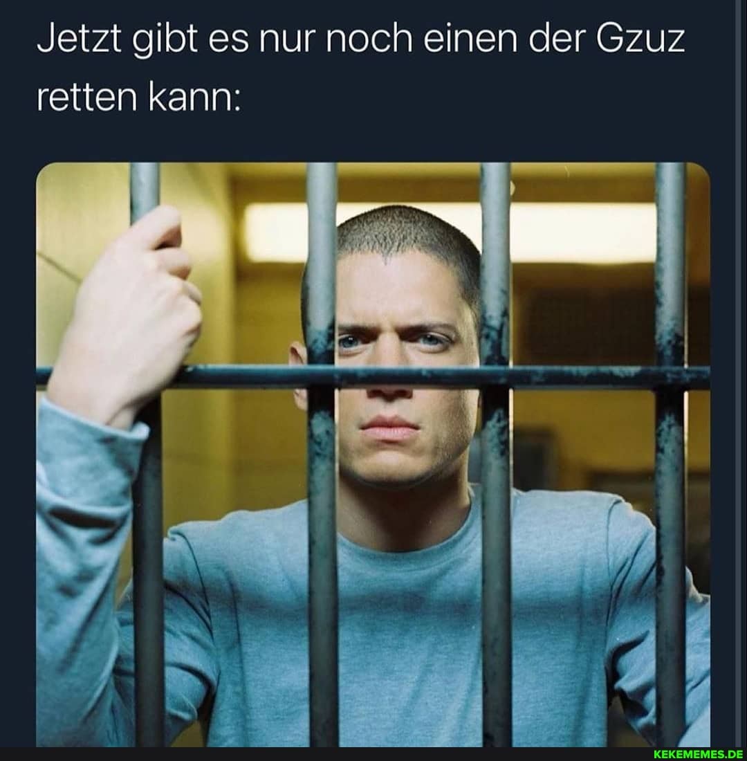 Jetzt gibt es nur noch einen der Gzuz retten kann: