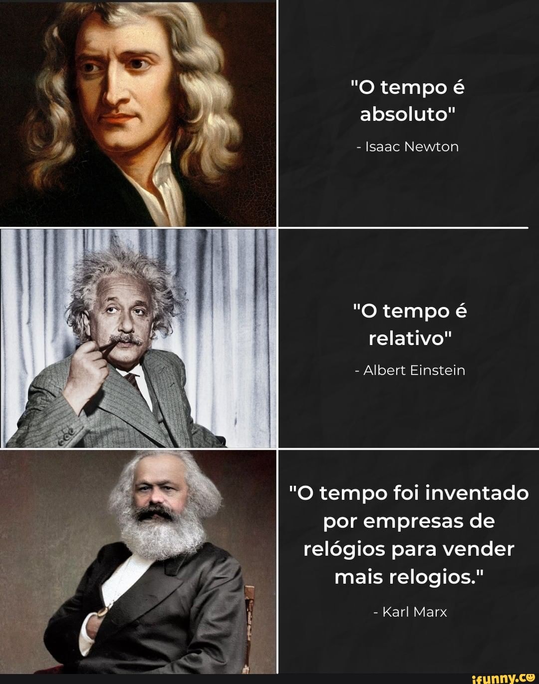 Quem foi que inventou o tempo?