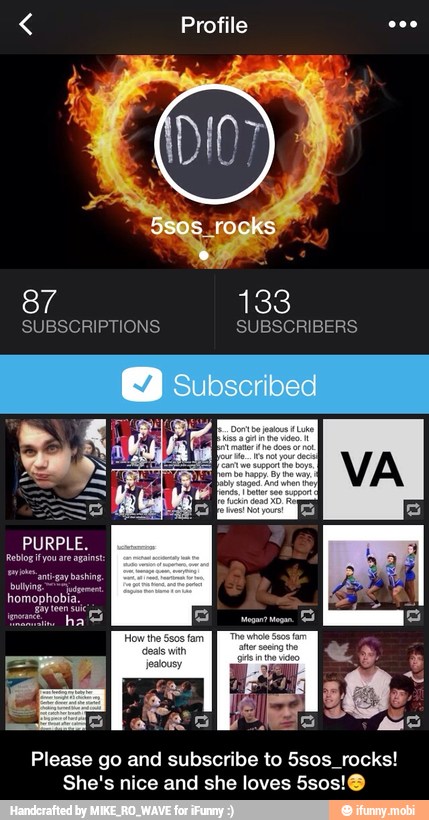 Please go and subscribe to 5sos rocks!
She's nice and she loves 5sos!®@ - Please go and subscribe to 5sos_rocks! She's nice and she loves 5sos!☺️